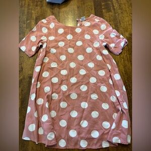 Old Navy Blush Top with White Dots